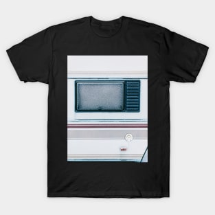 Frost-Covered Camper Van Window T-Shirt